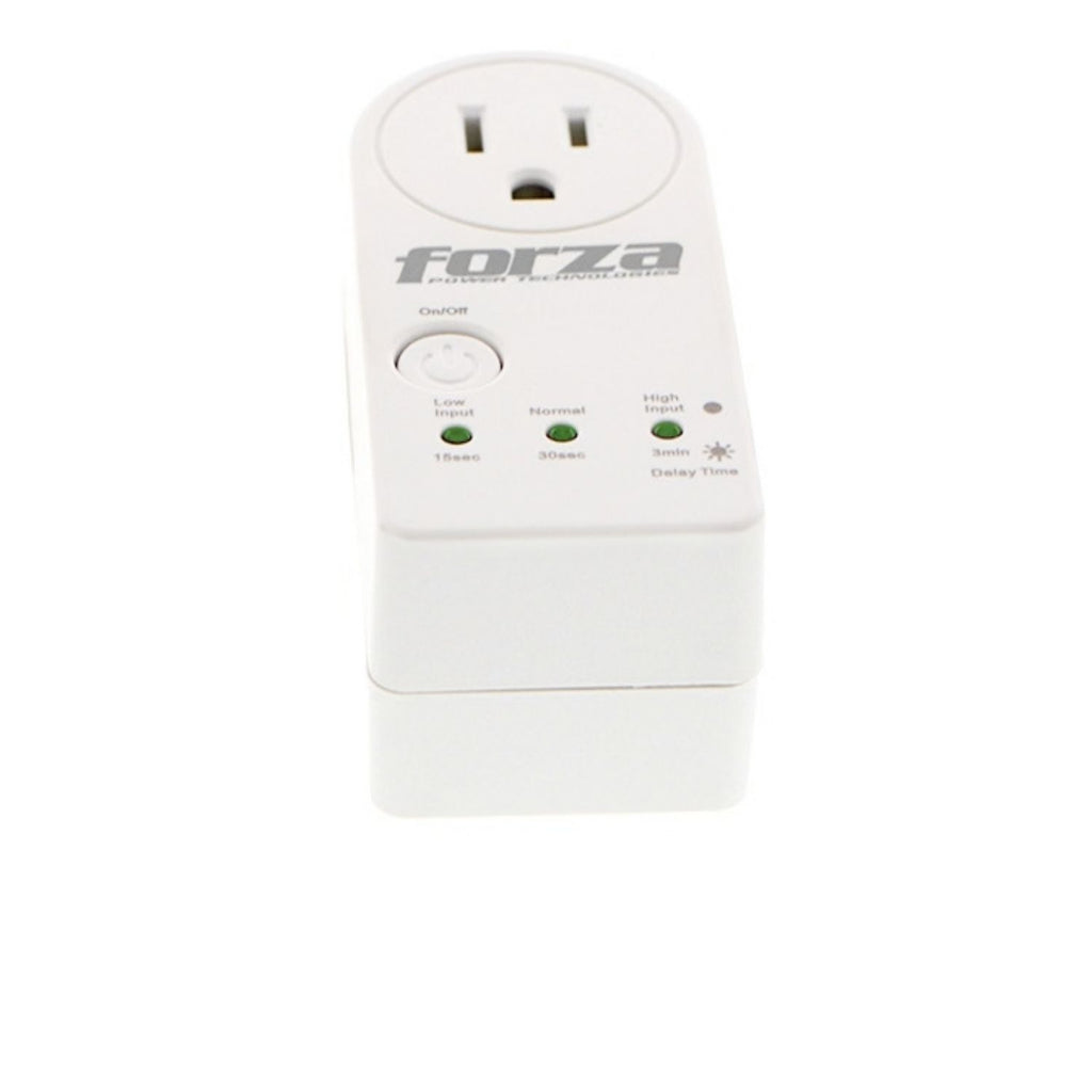 Protector de Voltaje Forza Zion-2K10B 120V 900J 1 Toma NEMA Protección Sobretensión Brownout Blanco Original