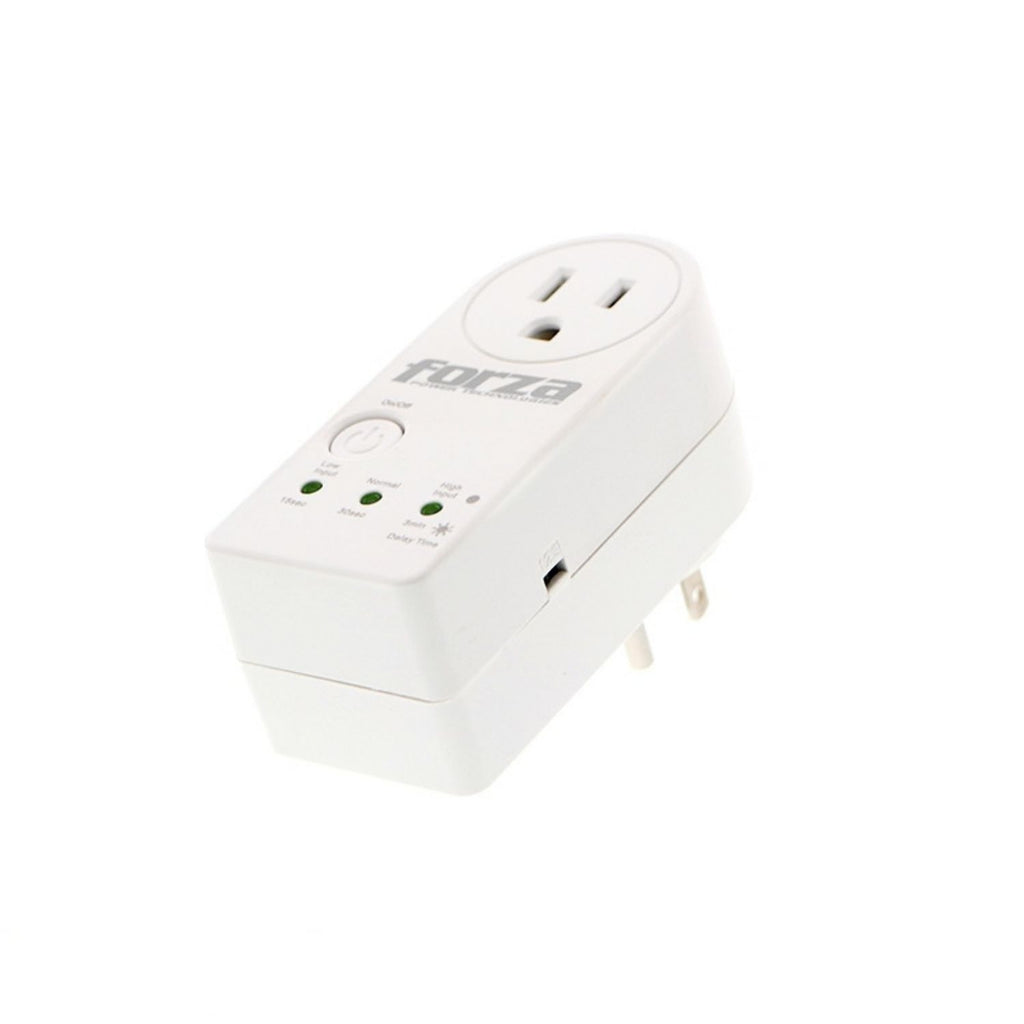 Protector de Voltaje Forza Zion-2K10B 120V 900J 1 Toma NEMA Protección Sobretensión Brownout Blanco Original
