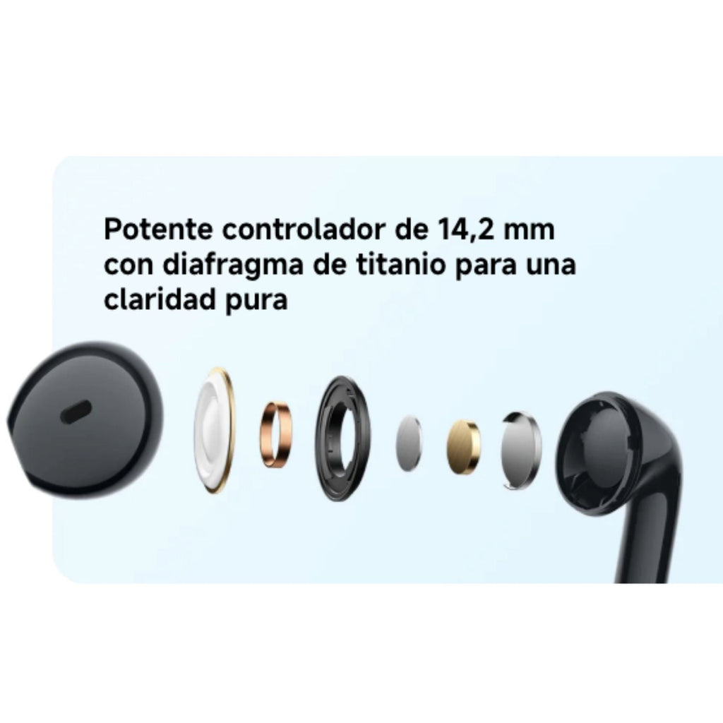 Audífonos Inalámbricos Xiaomi Redmi Buds 8 Active Bajos Potentes Hasta 37 Hrs Negro