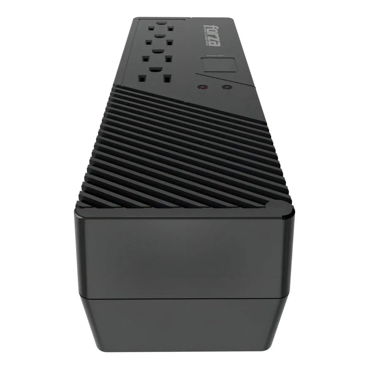 Regulador de Voltaje Forza FVR-1011 AVR 1000VA 500W 115V 4 Tomas NEMA Protección Brownout Negro Original