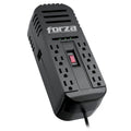 Regulador de Voltaje Forza FVR-2201 AVR 2200VA 1100W 115V 8 Tomas NEMA Protección Brownout Negro Original