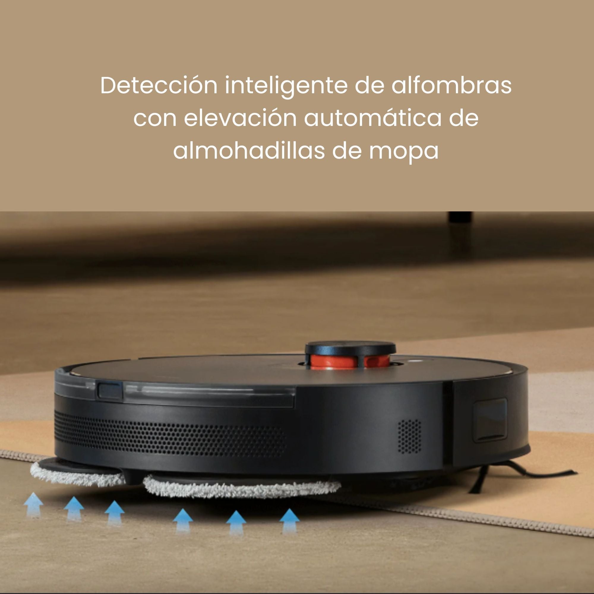 Aspiradora Robot  Xiaomi S20+ 6000Pa Mapeo Láser LDS Negro