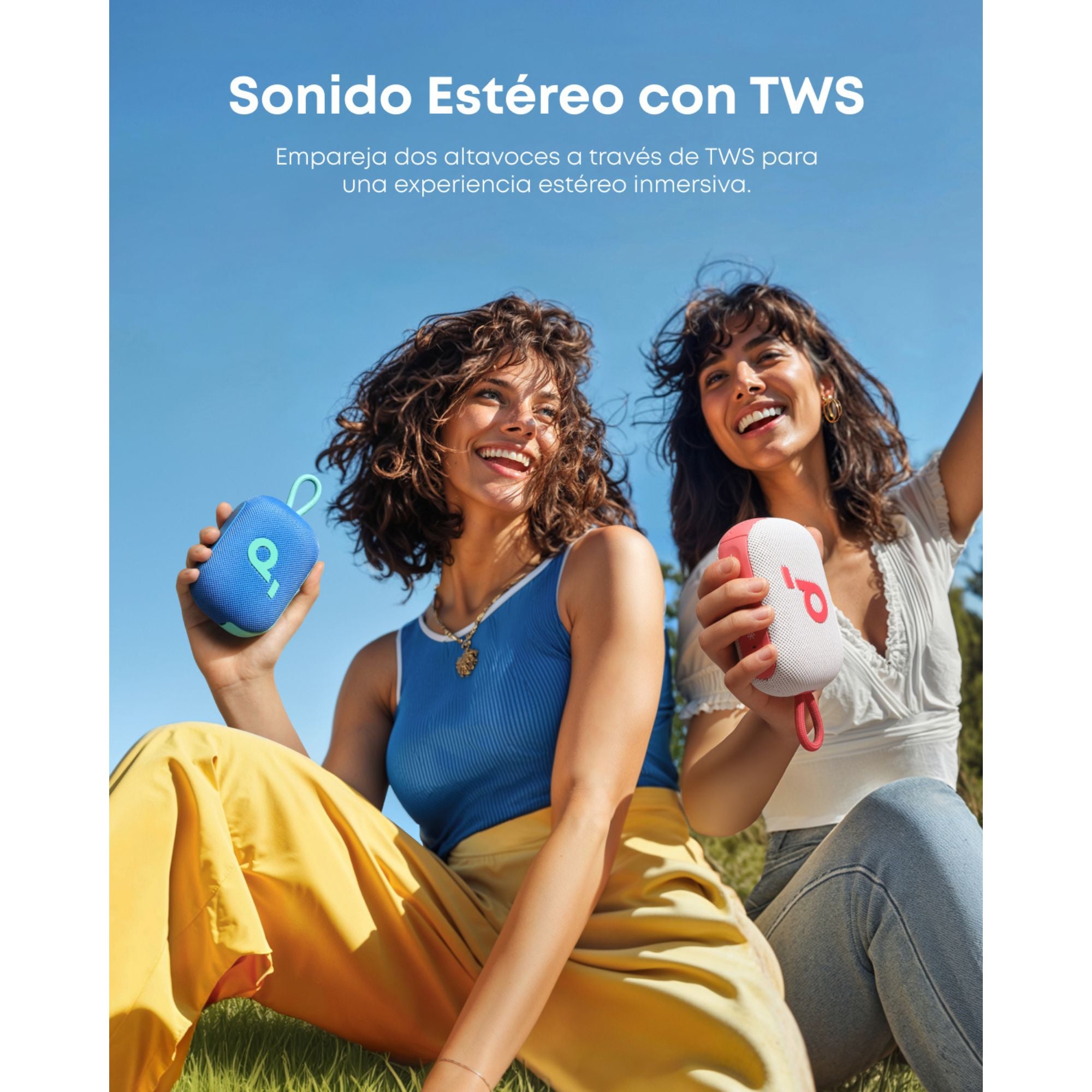 Altavoz Soundcore Anker Select 4 IP67 20 Hrs Bluetooth 5W Azul