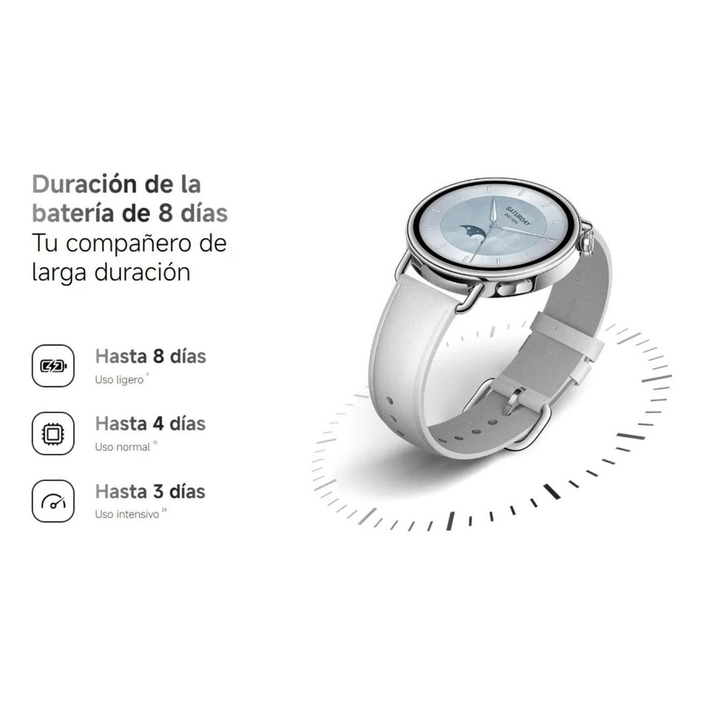 Xiaomi Reloj Watch S4 Amoled  41 mm Monitoreo Tactil Negro