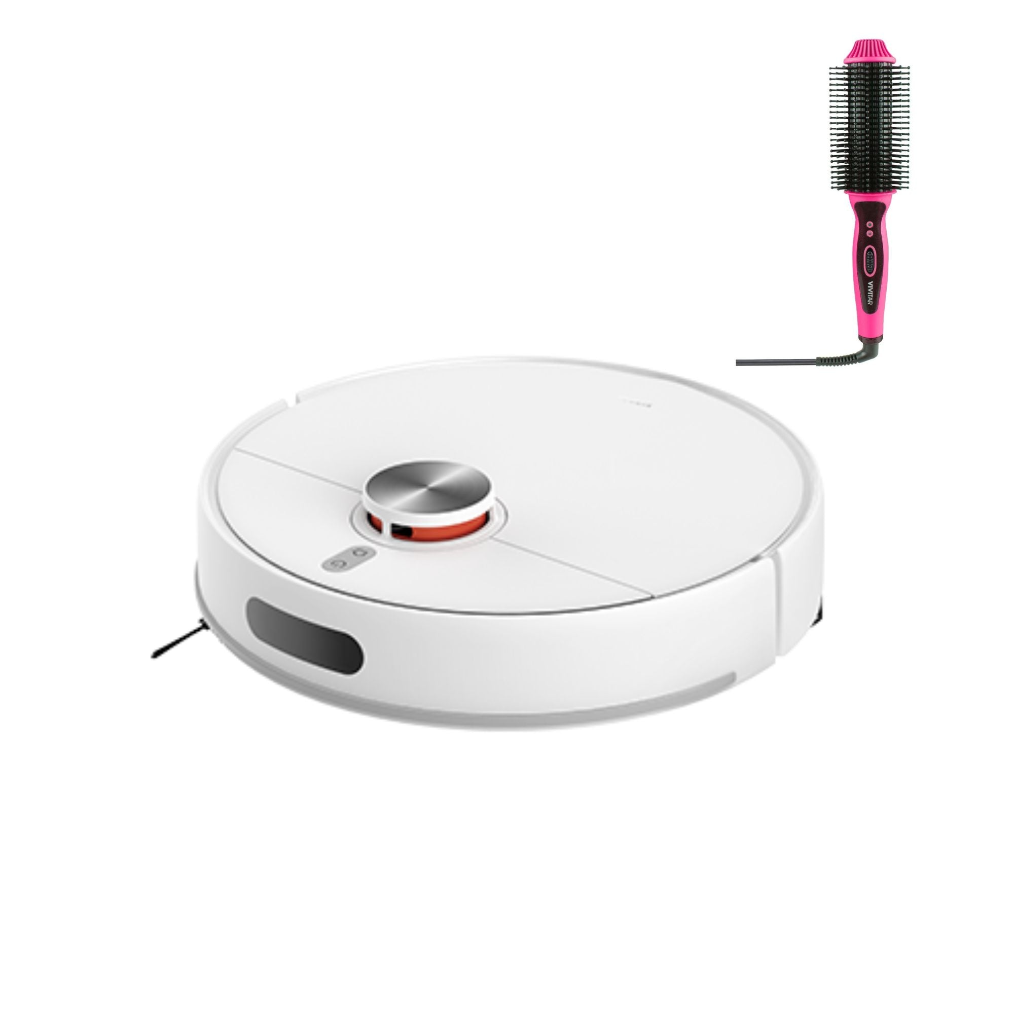 Aspiradora Robot Xiaomi Vacuum S40 Blanco 10000Pa Mapeo Láser Cepillo Voluminizador de Regalo