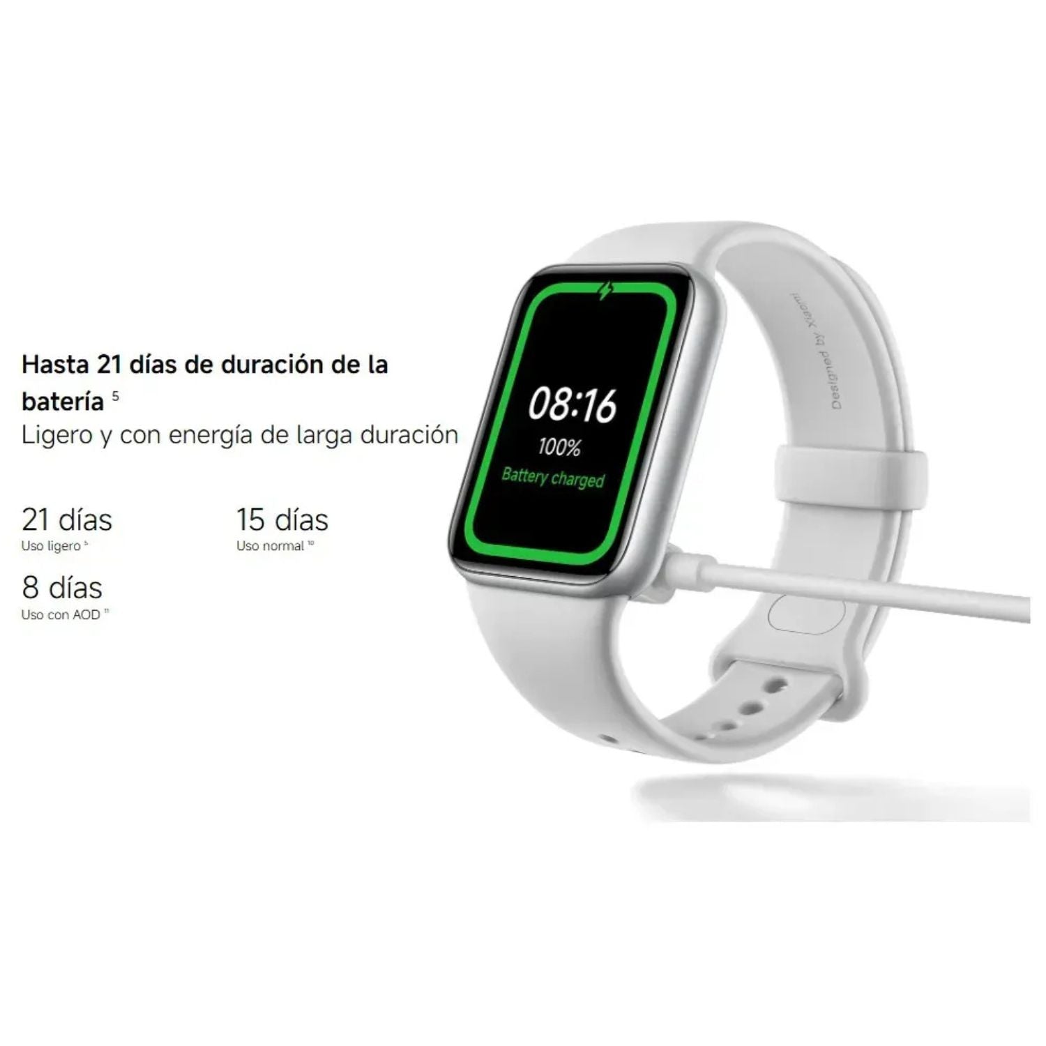 Xiaomi Smart Band 10 Pro Pulsera Inteligente AMOLED 1.74" 21 Días Batería – Plata