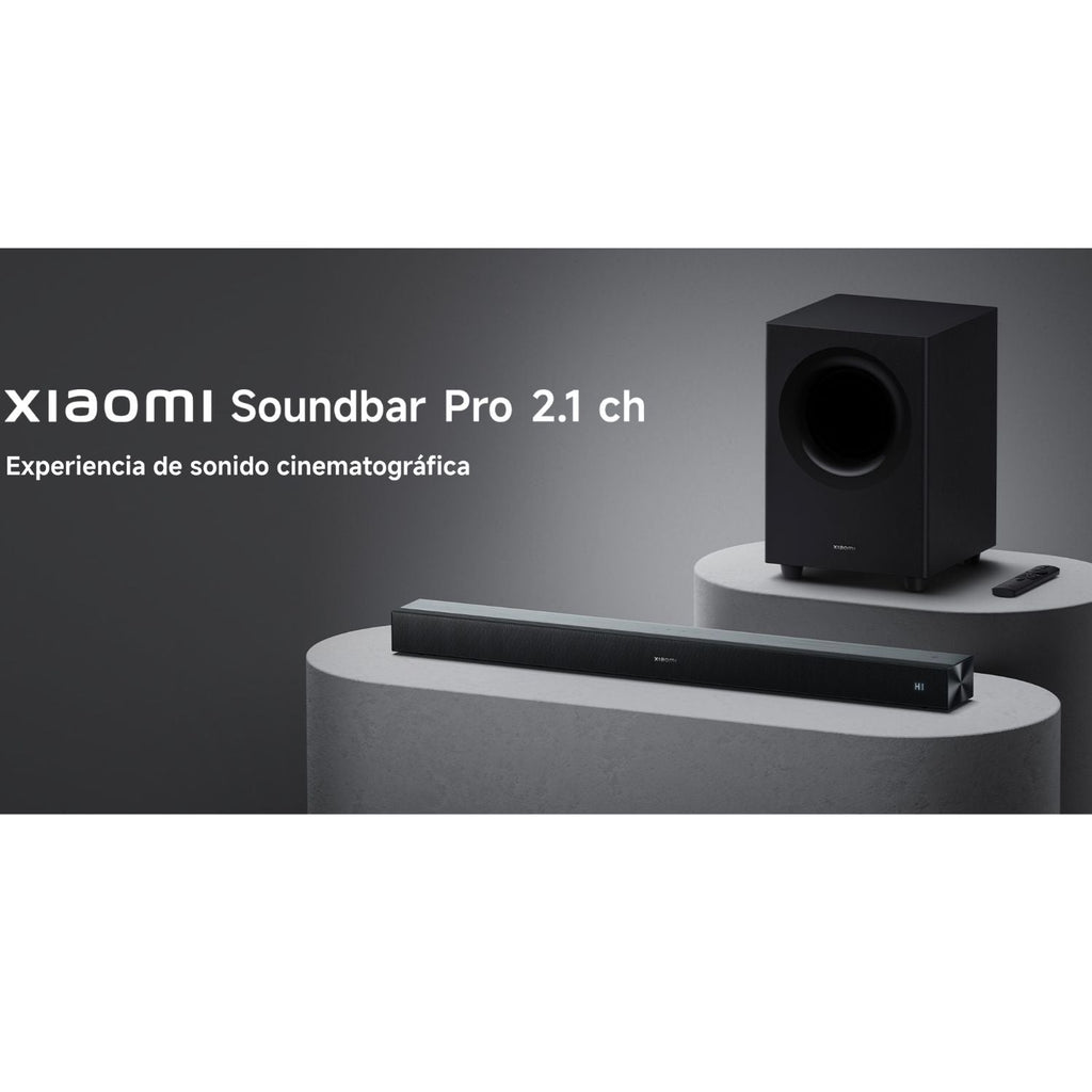 Xiaomi Soundbar Pro 2.1ch Cine en tu hogar 300W Subwoofer Inalambrico Bluetooth