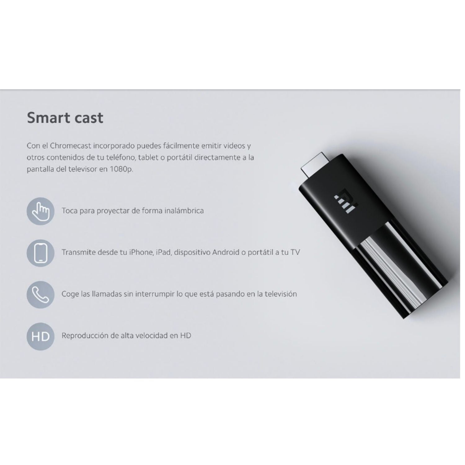 Stick Xiaomi TV Full HD Negro HDMI